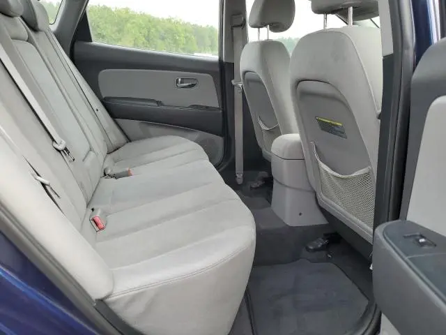 2010 HYUNDAI ELANTRA BLUE  