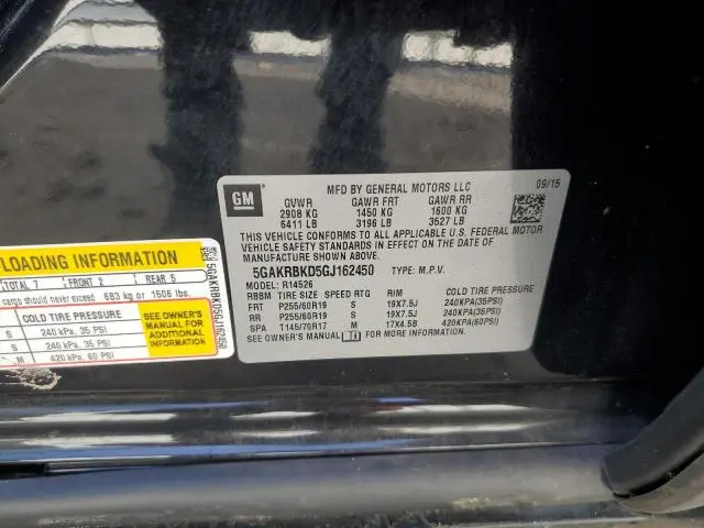 2016 BUICK ENCLAVE