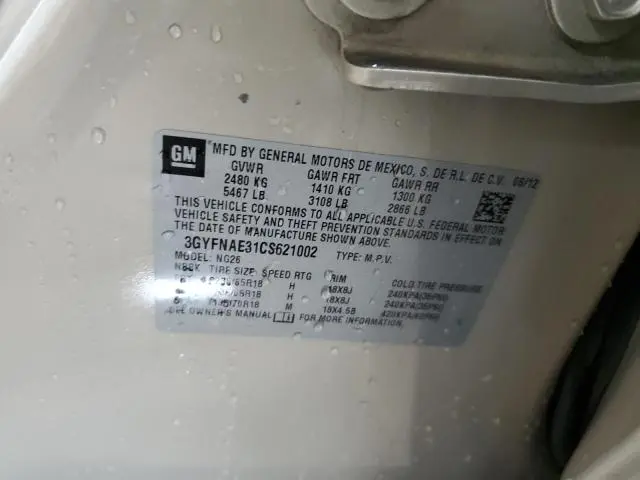 2012 CADILLAC SRX LUXURY COLLECTION  