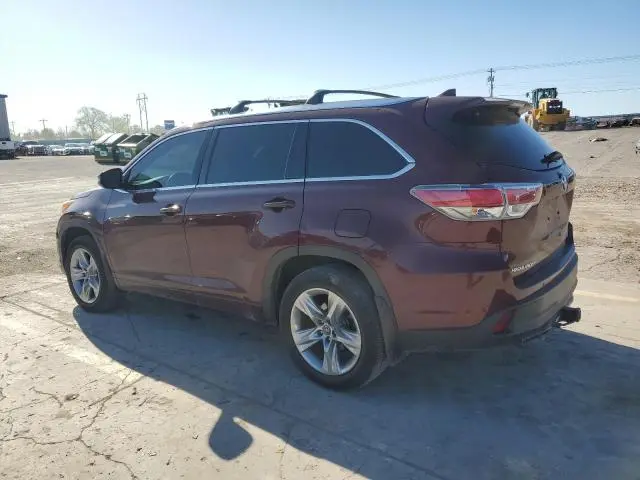2016 TOYOTA HIGHLANDER LIMITED  