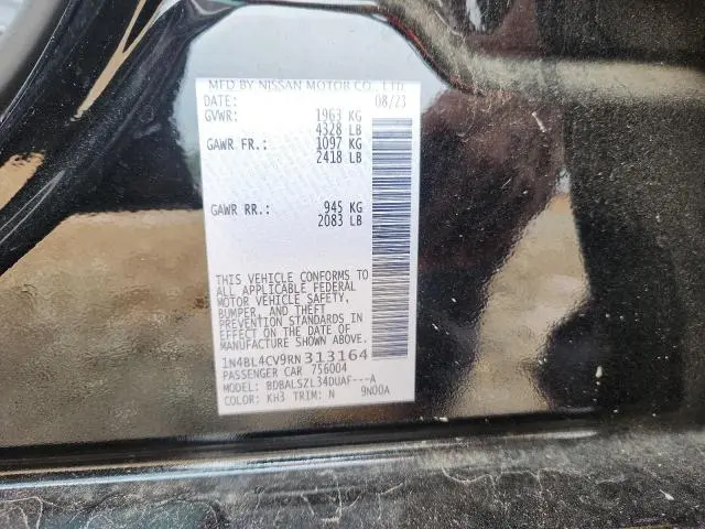 2024 NISSAN ALTIMA SR  