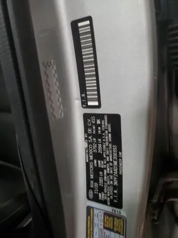 2021 KIA FORTE FE  