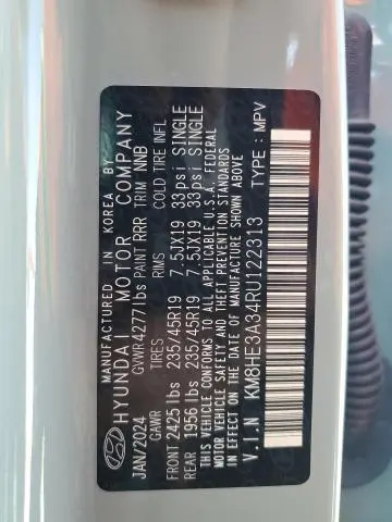 2024 HYUNDAI KONA LIMITED  