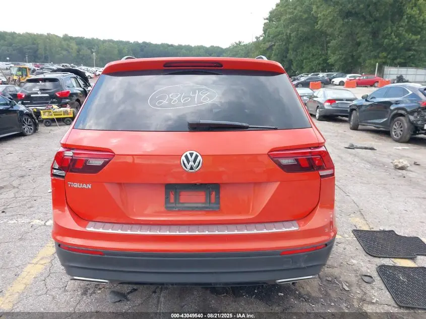 2019 VOLKSWAGEN TIGUAN 2.0T S