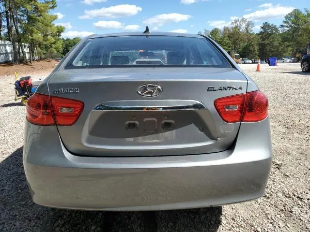 2010 HYUNDAI ELANTRA BLUE  