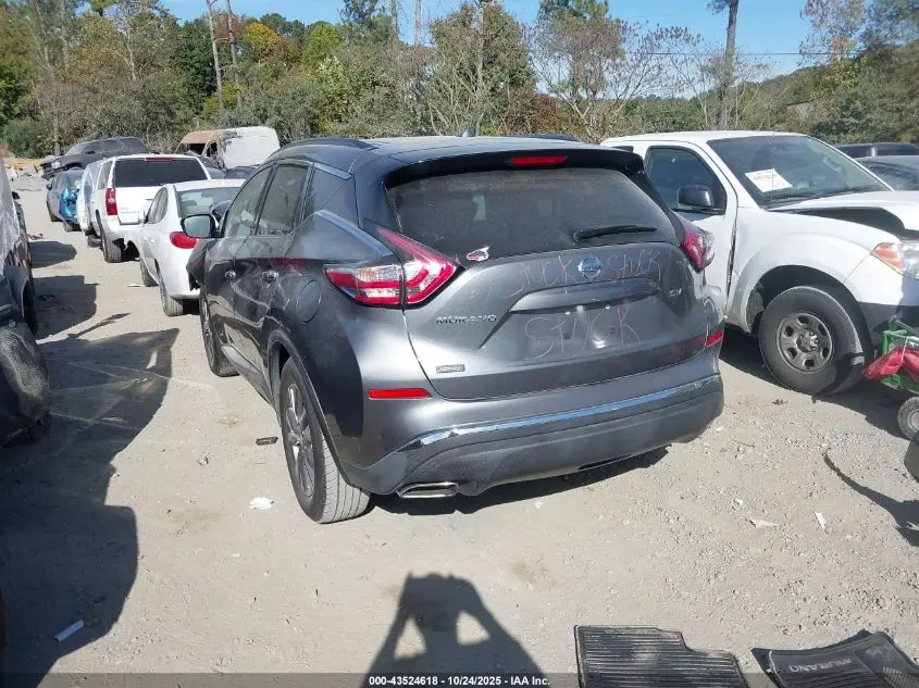 2016 NISSAN MURANO PLATINUM/S/SL/SV