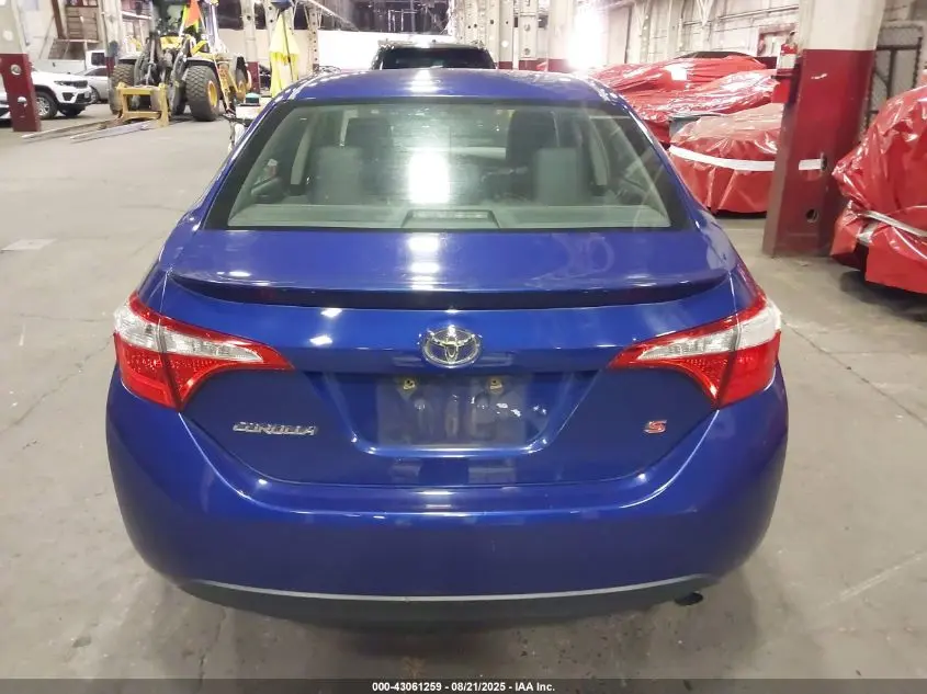 2015 TOYOTA COROLLA S PLUS