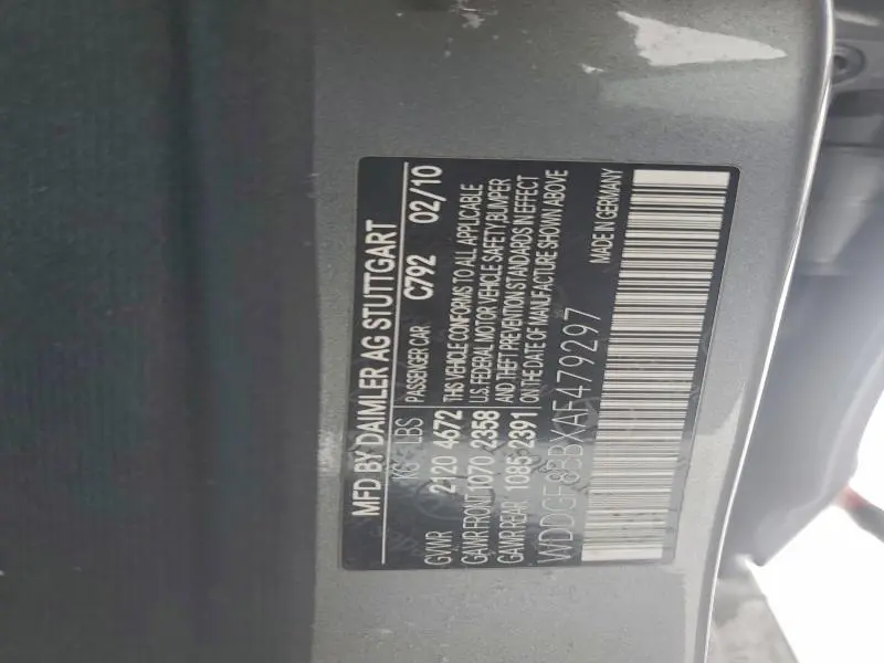 2010 MERCEDES-BENZ C 300 4MATIC  