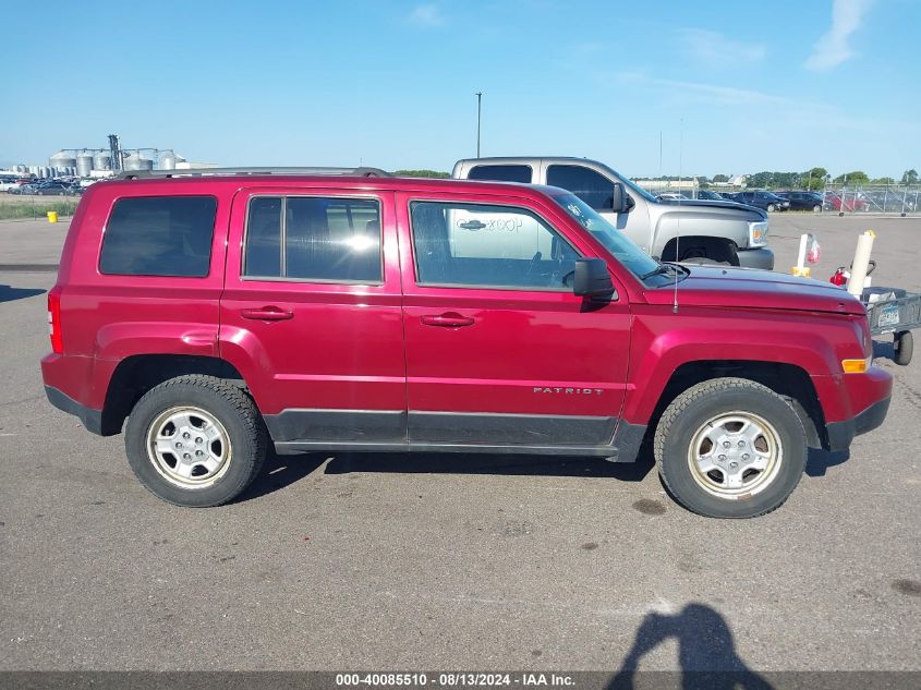 2014 JEEP PATRIOT SPORT