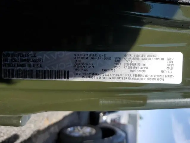 2023 JEEP GLADIATOR RUBICON  