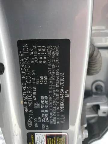 2010 KIA SPORTAGE LX  