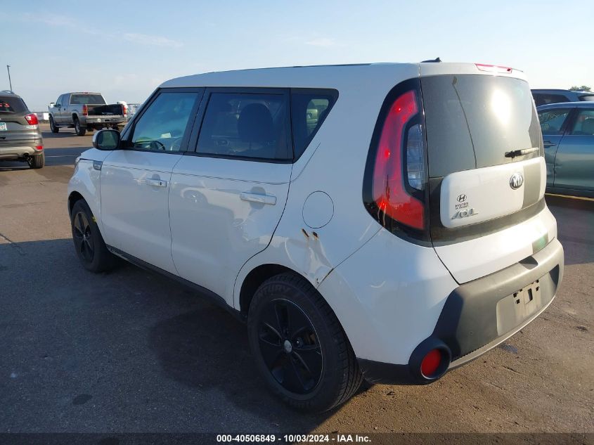 2016 KIA SOUL  