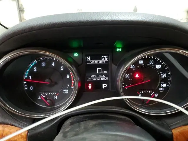 2013 JEEP GRAND CHEROKEE OVERLAND  
