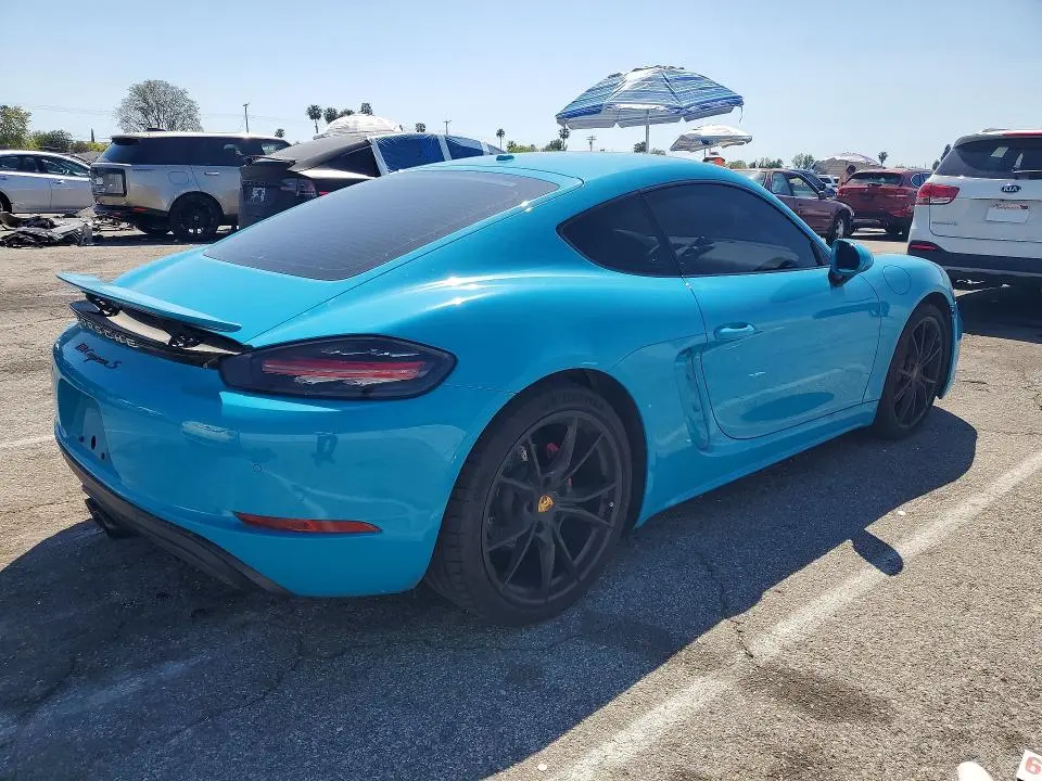 2018 PORSCHE CAYMAN S  