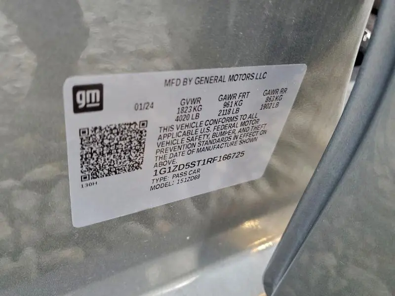 2024 CHEVROLET MALIBU LT  