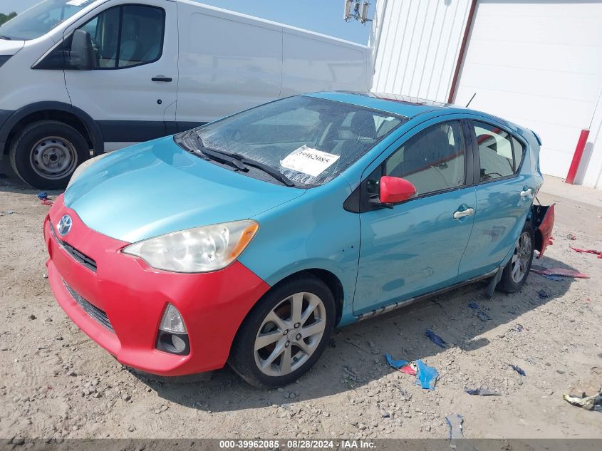 2013 TOYOTA PRIUS C FOUR