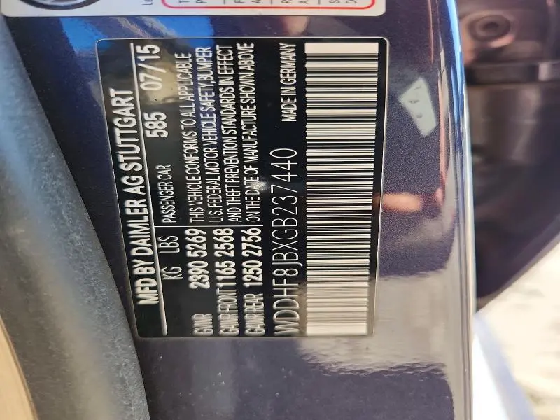 2016 MERCEDES-BENZ E 350 4MATIC  