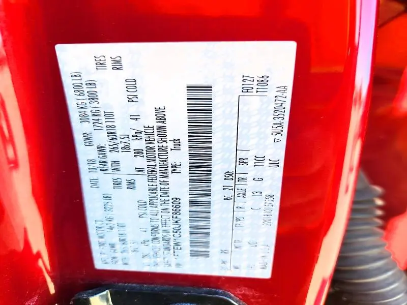 2018 FORD F150 SUPERCREW  