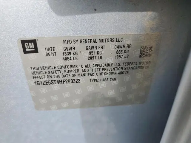 2017 CHEVROLET MALIBU LT  