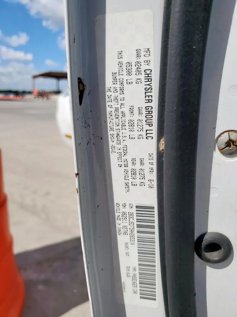 2010 DODGE CHALLENGER R/T  