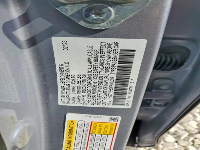 2023 HONDA ACCORD HYBRID SPORT  