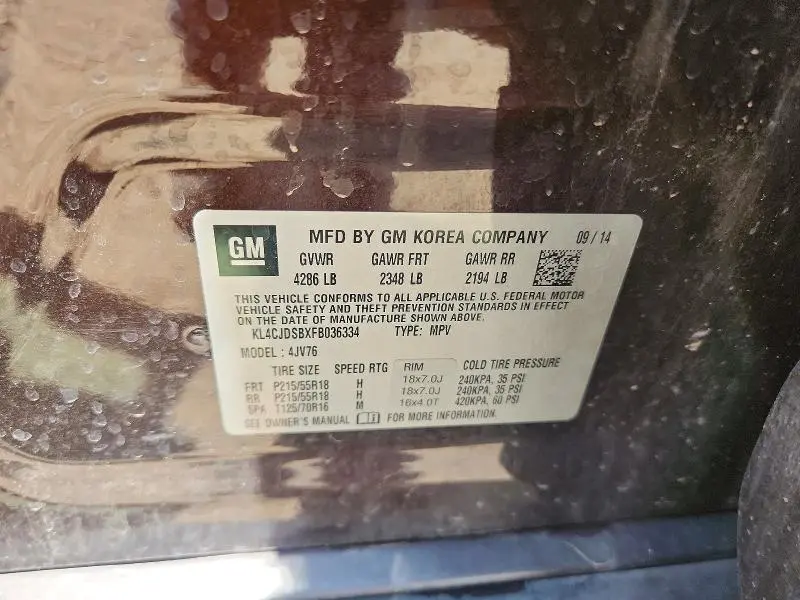 2015 BUICK ENCORE PREMIUM  