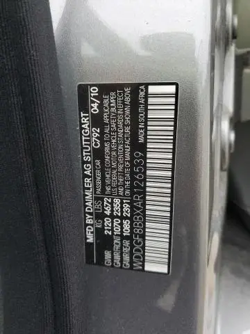 2010 MERCEDES-BENZ C 300 4MATIC  