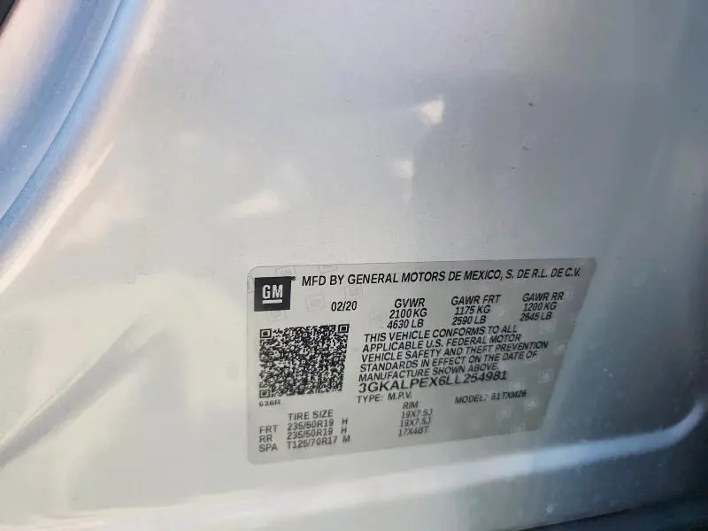 2020 GMC TERRAIN SLT  