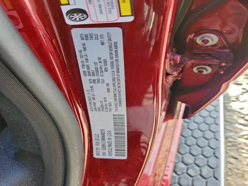 2021 RAM 1500 LARAMIE  