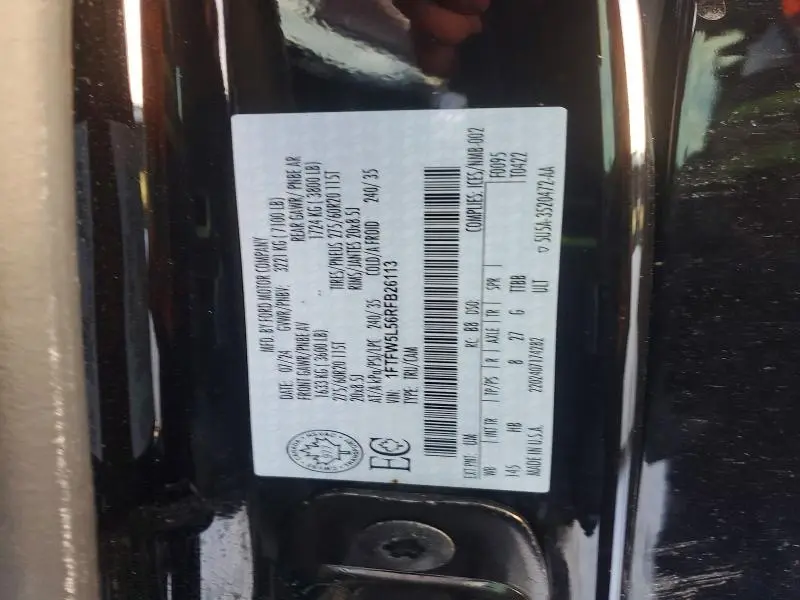 2024 FORD F150 LARIAT  