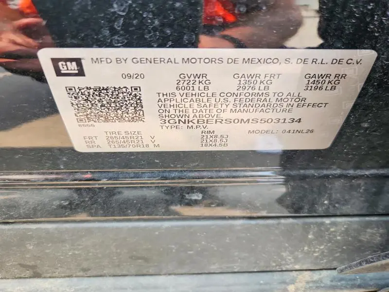 2021 CHEVROLET BLAZER RS  