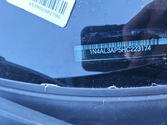 2017 NISSAN ALTIMA 2.5