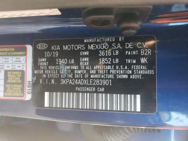 2020 KIA RIO LX