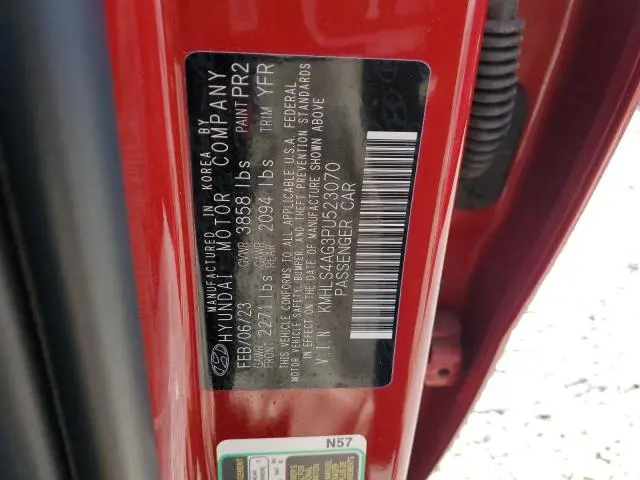 2023 HYUNDAI ELANTRA SEL  