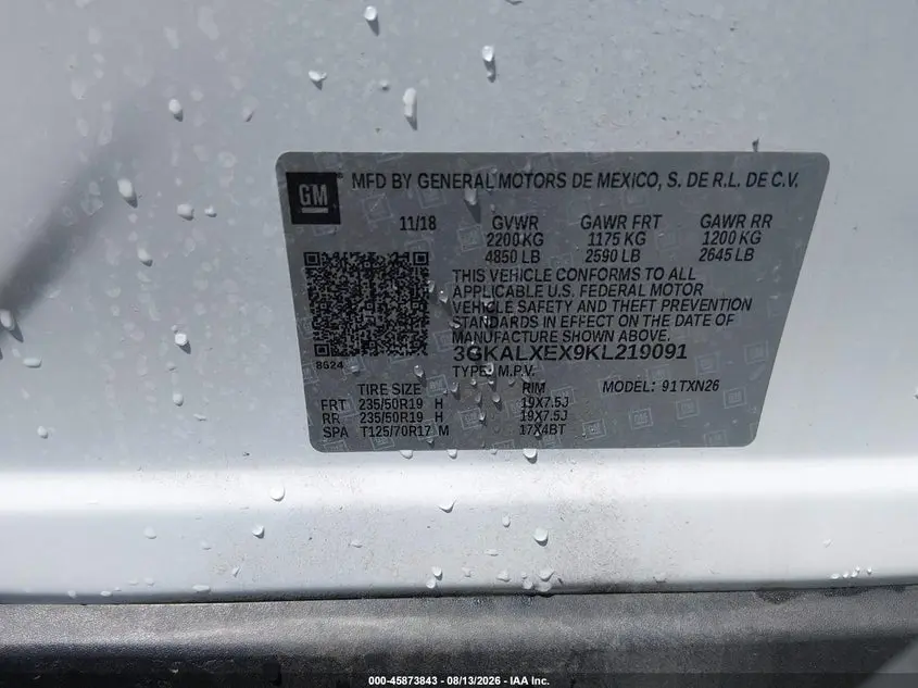 2019 GMC TERRAIN DENALI