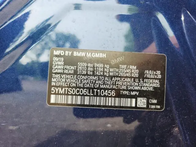 2020 BMW X3 M COMPETITION  