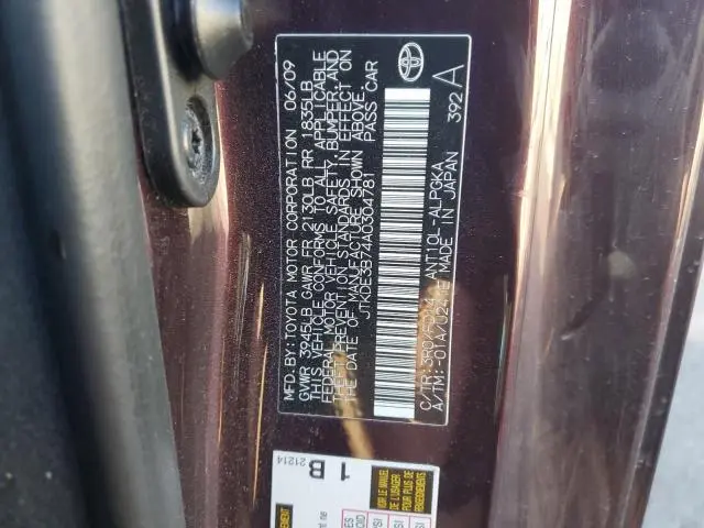 2010 TOYOTA SCION TC   