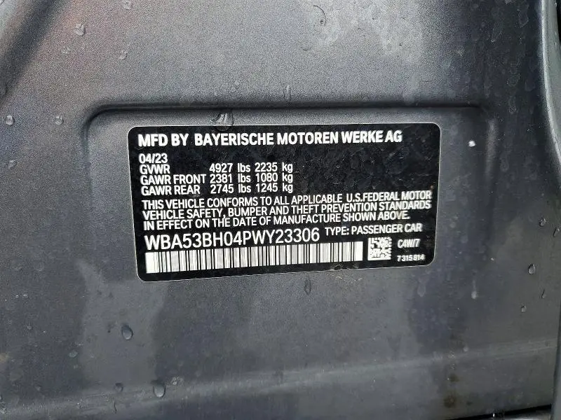 2023 BMW 530 I  