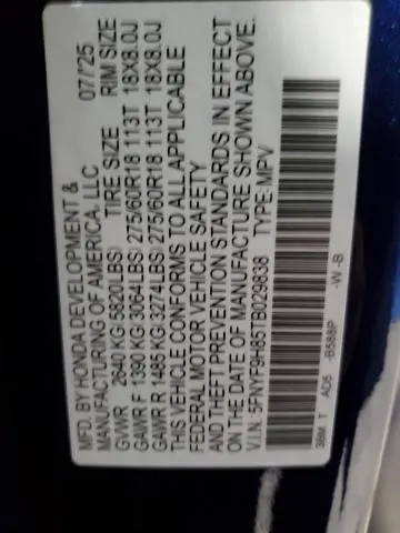 2026 HONDA PASSPORT TRAILSPORT ELITE  