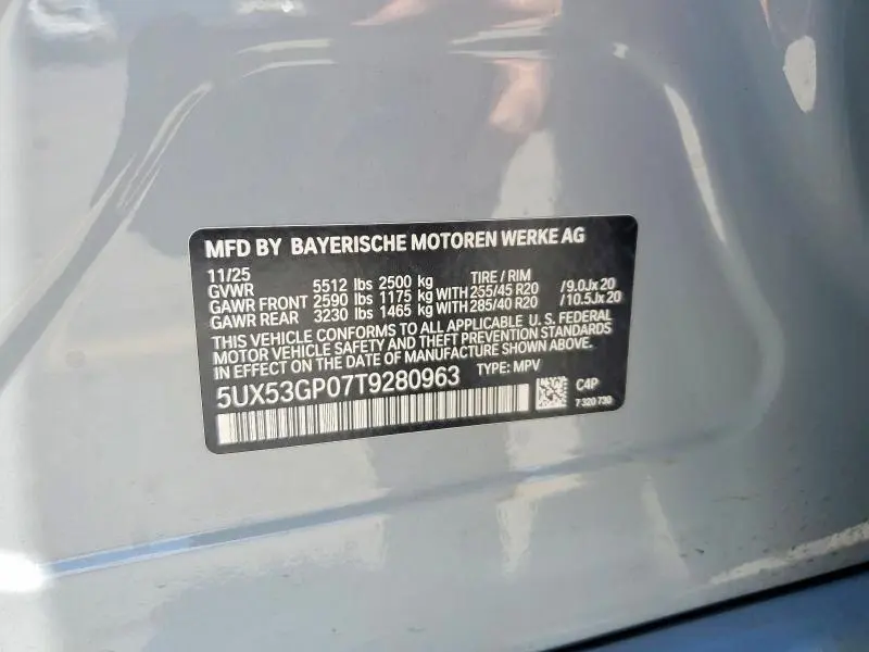 2026 BMW X3 30 XDRIVE  