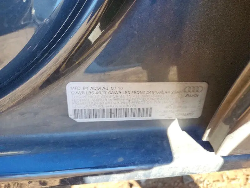 2011 AUDI A4 PREMIUM  