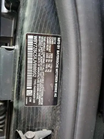 2018 BMW I3 S BEV  