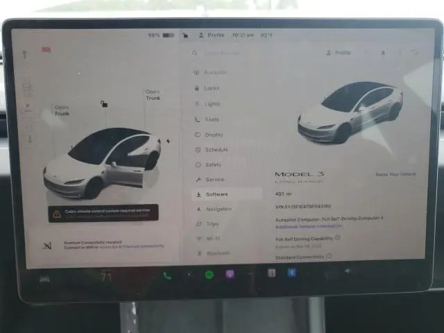 2025 TESLA MODEL 3   