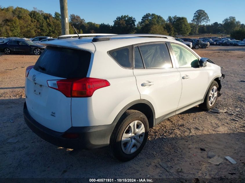 2015 TOYOTA RAV4 LE