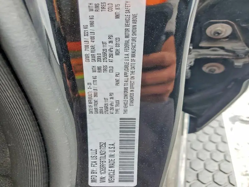 2020 RAM 1500 BIG HORN  