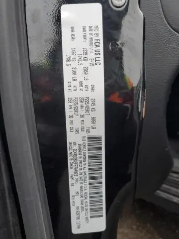 2015 DODGE GRAND CARAVAN SE  