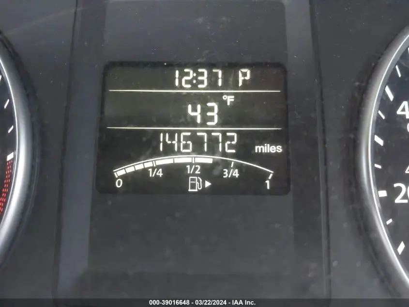 2012 VOLKSWAGEN JETTA 2.0L TDI