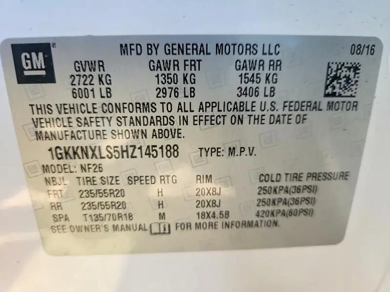 2017 GMC ACADIA DENALI  