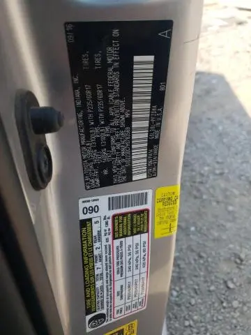 2017 TOYOTA SIENNA   