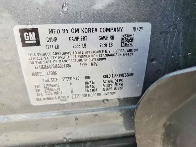 2021 BUICK ENCORE GX PREFERRED  